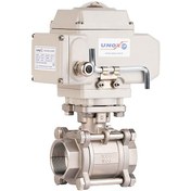 Resim Elektrik Aktüatörlü Paslanmaz Dişli Küresel Vana 