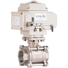 Resim Elektrik Aktüatörlü Paslanmaz Dişli Küresel Vana 