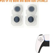 Resim Şiar Ps5 V1 V2 Bdm 010 020 Kollar Ile Uyumlu L R L1 L2 R1 R2 Lastık Takımı 