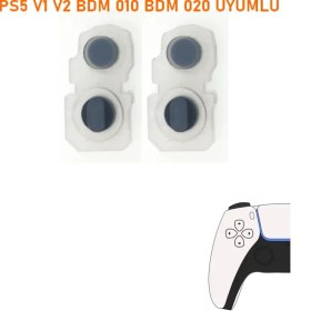 Resim Şiar Ps5 V1 V2 Bdm 010 020 Kollar Ile Uyumlu L R L1 L2 R1 R2 Lastık Takımı 