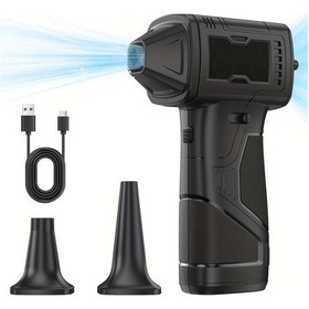 Resim Willowhaven Star Gray 13000r Basınçlı Hava Toz Toplayıcı - Fırçasız Motor, 4000mah Şarjlı, 100 Ayarlı 