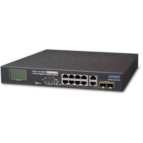 Resim PL-FGSD-1022VHP 8 Port 10/100TX Poe+ 2 Port Gigabit 2 Port Sfp 120W Poe Switch 