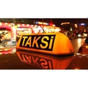 Resim Taksi Levhası Mıknatıslı Taxi Tepe Lambası Yazılı Işıklı 