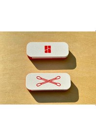 Resim Sürgülü Kulak Pamuk Çubuk Kutusu / 1 Adet 