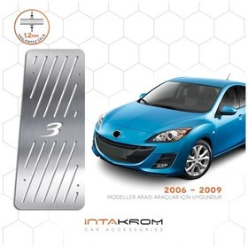 Resim intakrom Mazda 3 Krom Ayak Dinlendirme Pedalı 2006-2009 