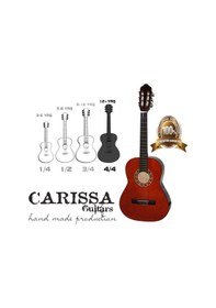 Resim Carissa Cg-200 Sce Nat İnce Kasa Elektro Klasik Gitar 