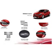 Resim Clıo 4 Full Set 6 Parça Paslanmaz Çelik 