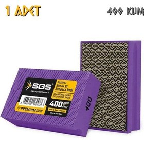 Resim Sgs Islak Ve Kuru Elmas El Zımpara Pedi - 400 Kum - 1 Adet 