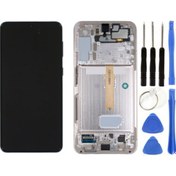 Resim Te Samsung Uyumlu S22 Plus S906 Uyumlu Çıtalı Lcd Ekran Servis Pembe+tamir Seti 