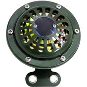 Resim Geeroyoo 24v Kamyon Ve Tekneler İçin Dayanıklı Yeşil Demir Elektrikli Korna, 110db Ses Gücü 