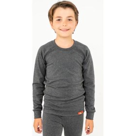 Resim FSM 1453 Fsm1453 Erkek Çocuk Termal İçlik Takım Antrasit Renkli %47 Viskon %47 Polyester %6 Elastan 