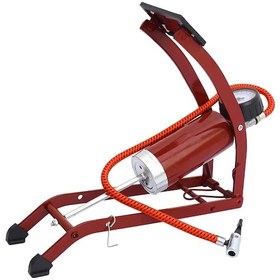 Resim 100 Psı Basınç Göstergeli Lastik Ayak Pompası - Fc718 