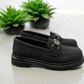 Resim Kadın Toka Detaylı Aksesuarlı Casual Günlük Rahat Loafer Ayakkabı 