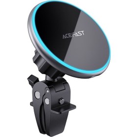 Resim Butu Acefast D3 Kablosuz Şarj Manyetik Emici Araç Şarj Tutucu 