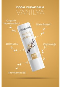 Resim Yeşilmarka Vanilya Doğal Dudak Balmı 