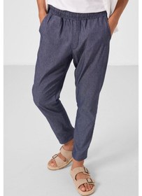 Resim Tommylife Kot Lacivert Standart Fit Dokuma Hafif Esnek Chino Erkek Pantolon - 82177 Lacivert 