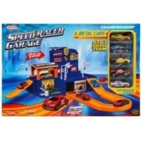 Resim Matmel Oyuncak 5 Li Garaj Set 