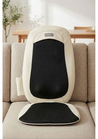 Resim Taşınabilir Masaj Koltuğu - Shiatsu Titreşim Isıtma / Fg-c22 Krem 
