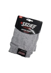 Resim Erkek Düğmeli Penye Boxer 1094 - 3 Adet Gri 