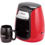 Resim easytekno Raks Luna Filtre Kahve Makinesi Kırmızı 