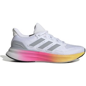 Resim Adidas Ultrarun 5 W Kadın Spor Ayakkabı Beyaz Ie8808-k Beyaz Pembe Sarı Beyaz - Pembe - Sarı 