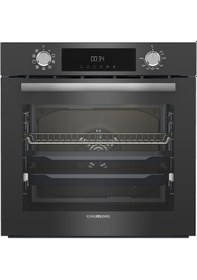 Resim Grundıg GEBM 12302ZG 72 LT Ankastre Fırın Gri 