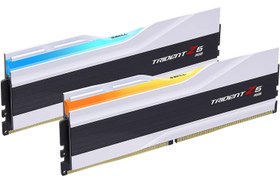 Resim Trident Z5 RGB Beyaz DDR5-6000Mhz CL32 64GB (2x32GB) DUAL (36-36-36-96) 1.35V 
