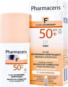Resim Pharmaceris Fluid Foundation Spf50 Ivory 01 30 ML 