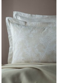 Resim Çift Kişilik Tanya Bej Bambu Pike Takımı Bej 