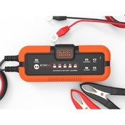 Resim Black+Decker Bxa22 6V/12V 120A Akıllı Akü Şarj ve Akü Bakım Cihaz 