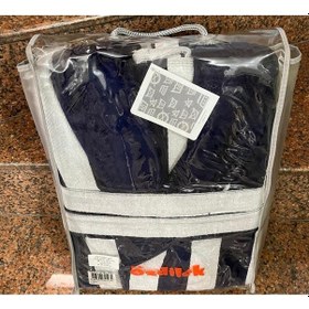 Resim Özdilek Deep Blue Şalyaka Kadife Bornoz L Beden Çok Renkli 