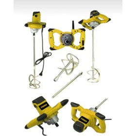 Resim Stanrayf Alman MX-4800 Bakir Sargi 6 Kademe Devirli Ayarlı Elektirikli Alçı Boya ve Harç Karıştırıcı Mikser 