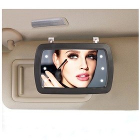 Resim Xindoker Araç İçi Led Aydınlatmalı Dokunmatik Tasarım Güneşlik Aynası - Ev Ve Araçlar İçin Pratik Çözüm 