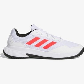 Resim Adidas Gamecourt 2.0 Erkek Beyaz Tenis Ayakkabısı Ih3097 Beyaz 