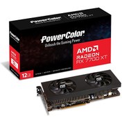 Resim Radeon RX 7700 XT 12 GB GDDR6 192 Bit HDMI/DP Ekran Kartı PowerColor