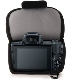 Resim MegaGear Canon EOS M50, M5 (15-45mm) Neopren Fotoğraf Makinesi Kılıfı 