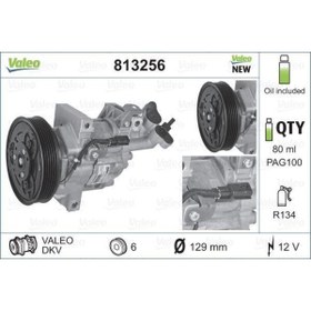 Resim Valeo KLIMA KOMPRESORU LOGAN SANDERO LODGY DUSTER FLUENCE 1,5 DCI K9K 08> - 813256 