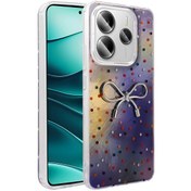 Resim Xiaomi Redmi Note 14 Kılıf Kamera Korumalı Figürlü Ponti Silikon Kapak 