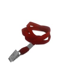 Resim Sarff Eko Metal Klipsli Kart Askı İpi Kırmızı - 50adet 