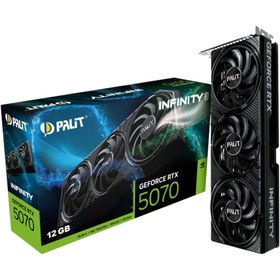 Resim Genel Markalar GeForce RTX5070 Infinity 3 12GB 192Bit GDDR7 Ekran Kartı NE75070019K9-GB2050S 