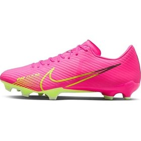 Resim Nike Zoom Vapor 15 Academy Fg Mg Erkek Krampon Dar Kalıp Pembe Orjinal  |