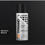 Resim Kluger Metalik Siyah Sprey Boya 408 