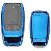 Resim Mercedes W213 Uyumlu 2 Parça Silikon Kumanda Kabı Mavi 