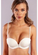 Resim Genius Balconette Heavy Push Up Bra, Ekru Konforlu Ve Şık Sütyen Çok Renkli 