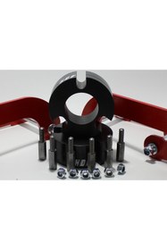 Resim HDF SPACER HEDEF SPACER - NİSSAN NAVARA D40 5 CM EKO YAYÜSTÜ VE ARKA MAKAS KONFOR YÜKSELTME SETİ 