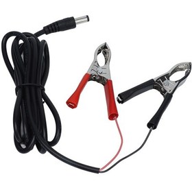 Resim Padalink 12v-24v Akü Şarj Kablosu 1.5m, Bakır Tel, Pvc Islaklık, 2a 50w, 5.5x2.5mm Dc Soket, Güç Adaptörü 