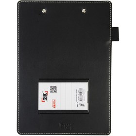 Resim 2K Sekreterlik,A5 Küçük Boy,Kapaksız,A5 Clipboard Vegan Suni Deri,17,5x24,5 cm.,Siyah 