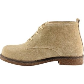 Resim Hobby 26079 Süet Kadın Bot Bej 