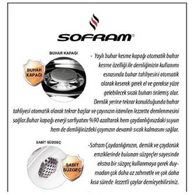 Resim Sofram Soft Büyük Boy Çaydanlık 170 Big Size Inox 