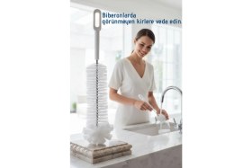 Resim Çerçici Premium Lüks Şişe ve Biberon Fırçası - Ultra Dayanıklı Profesyonel Temizlik & Kristal Parlaklık 
